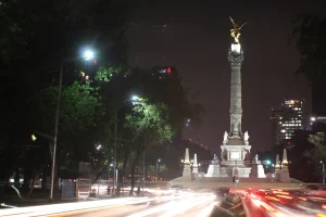 Monumento del Ángel de la Independencia en Paseo de la Reforma