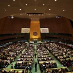 Sala de la Asamblea General de Naciones Unidas