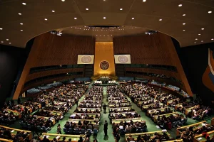 Sala de la Asamblea General de Naciones Unidas