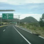 Carretera federal mexicana cerca de Nayarit