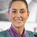 Claudia Sheinbaum durante una conferencia matutina en Palacio Nacional