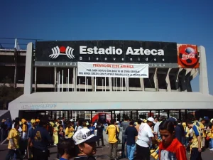 Interior del Estadio Azteca