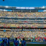 Estadio lleno durante un partido del Mundial 2026