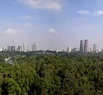 Horizonte urbano de Ciudad de Mexico