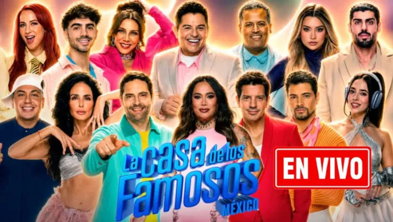 Promocional de La Casa de los Famosos Mexico 2026 para la gala de nominacion del 29 de julio