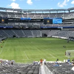 Cancha de futbol en MetLife Stadium