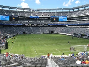 Cancha de futbol en MetLife Stadium