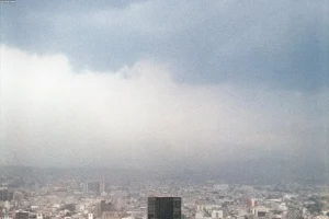 Avenida urbana con tránsito vehicular en Ciudad de México