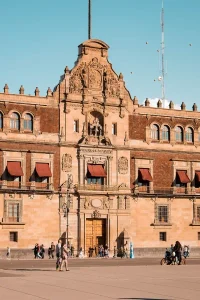 Fachada del Palacio Nacional de México