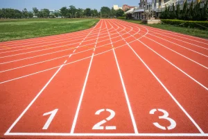 Pista de atletismo al aire libre