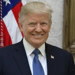 Retrato oficial de Donald Trump