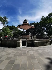 Quiosco del zocalo de Oaxaca