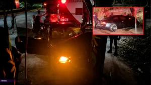 Accidente vehicular en el Reloj Floral de Tuxtla Gutiérrez