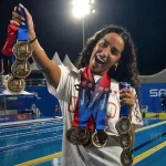 Celia Pulido durante los Juegos Centroamericanos y del Caribe 2026