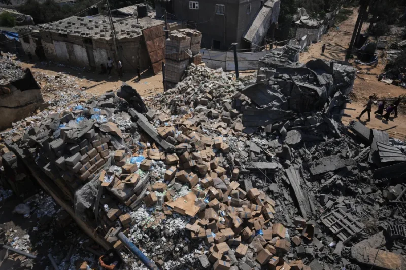 Daños reportados tras un ataque aéreo en Gaza