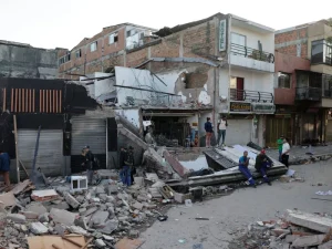 Daños provocados por el terremoto en Pereira, Colombia