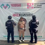 Detención de Remberto Ismael Colindres en Tapachula, Chiapas