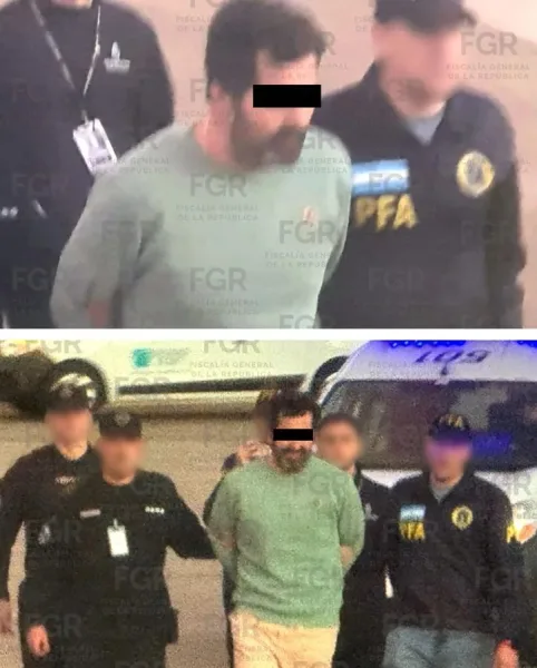 Traslado de Fernando Farías Laguna a México