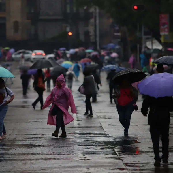 Lluvia en la Ciudad de México
