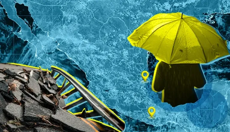 Pronóstico de lluvias intensas en México