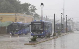 Lluvias intensas en Chiapas