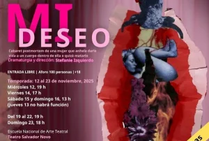 Escena promocional de Mi deseo, propuesta teatral