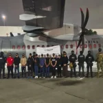 Operativo de seguridad contra presuntos integrantes del CJNG