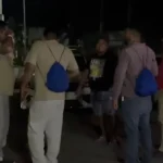 Personas mexicanas repatriadas durante un traslado hacia Tapachula, Chiapas