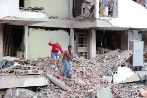Daños en La Guaira tras los terremotos de Venezuela