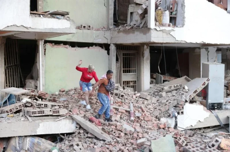 Daños en La Guaira tras los terremotos de Venezuela