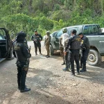 Autoridades de Guatemala durante la captura de Gregorio Gómez Paiz
