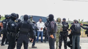 Captura del alcalde de Juchitán Miguel Sánchez Altamirano