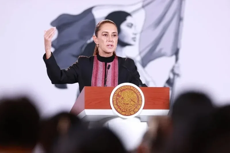 Claudia Sheinbaum en conferencia de prensa