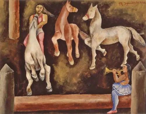 Obra de María Izquierdo incluida en la muestra de la Colección Gelman en España