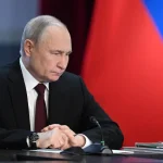 Imagen de archivo de Vladimir Putin en el contexto del llamado de la ONU al desarme nuclear