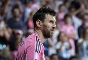 Lionel Messi durante un partido del Inter Miami