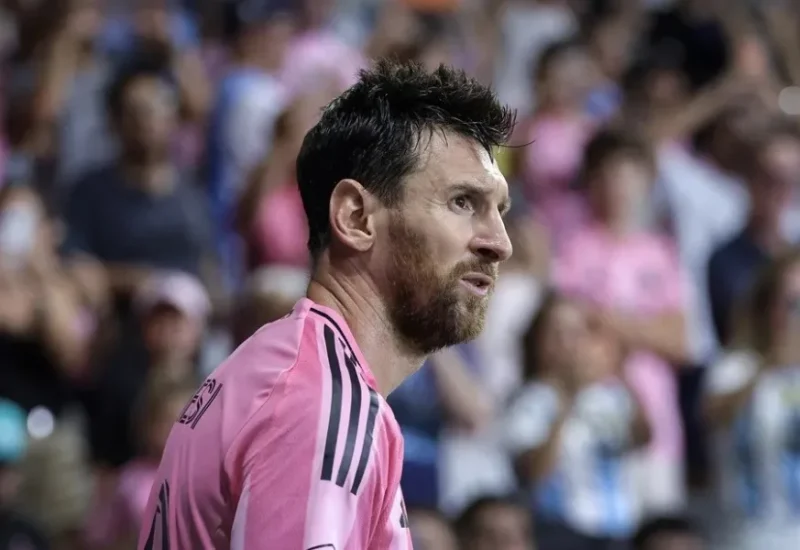 Lionel Messi durante un partido del Inter Miami