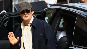 Orlando Bloom a su llegada al hotel María Cristina de San Sebastián