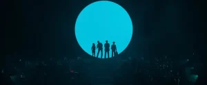 Fotograma del documental sobre la banda británica Pulp
