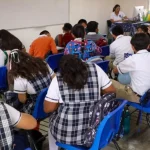 Salón de clases en México ante resultados de PISA 2025
