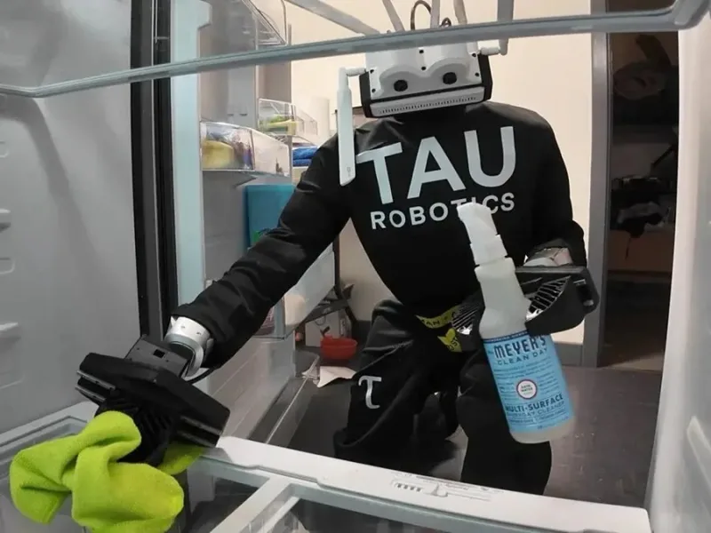 Robot humanoide utilizado en un servicio piloto de limpieza doméstica