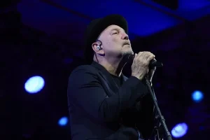 Rubén Blades en una presentación musical