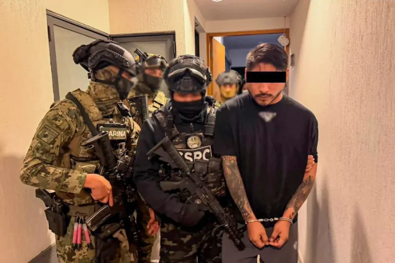 Detención de Iván Sánchez Santiago alias El Cromo