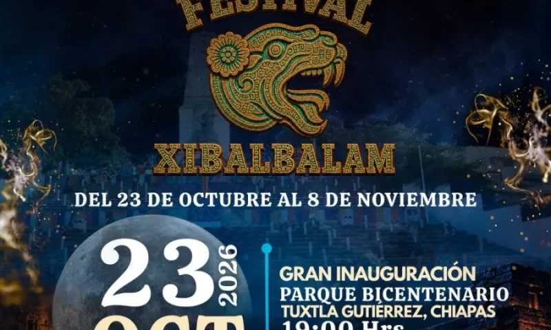 Festival Xibalbalam dedicado al Día de Muertos en Tuxtla Gutiérrez