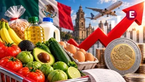 Medición de la inflación en México durante octubre de 2026