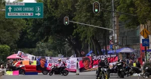 Manifestación en Ciudad de México, fotografía ilustrativa