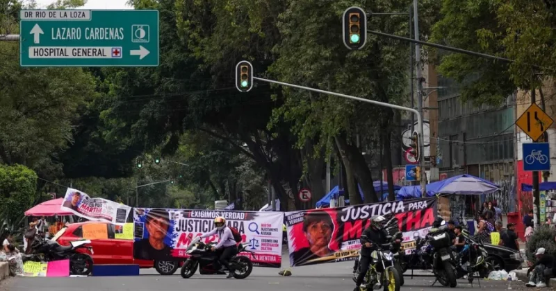 Manifestación en Ciudad de México, fotografía ilustrativa