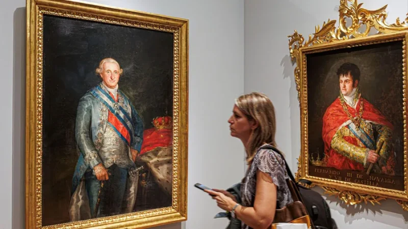 Sala renovada del Museo Goya de Zaragoza