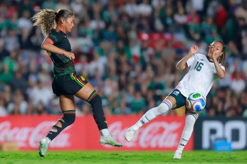 Selección Mexicana Femenil ante Jamaica en Querétaro
