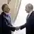 Vladimir Putin y Steve Witkoff durante su reunión en San Petersburgo